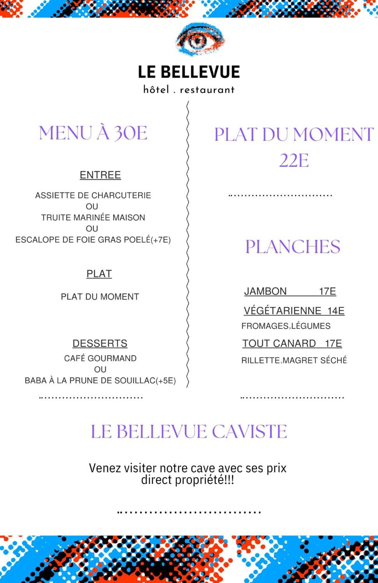 Hotel Bellevue Puy-l'Eveque Экстерьер фото